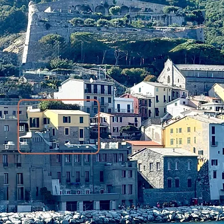 Lejlighed San Pietro Terrace By The Sea - Luxury Seafront Overlooking San Pietro Church Porto Venere